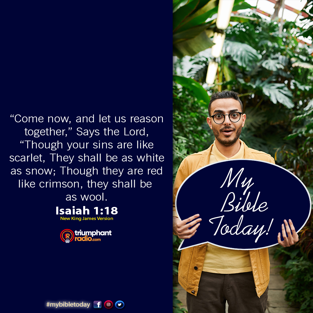 Let Us Broadcast Our Sins To The World